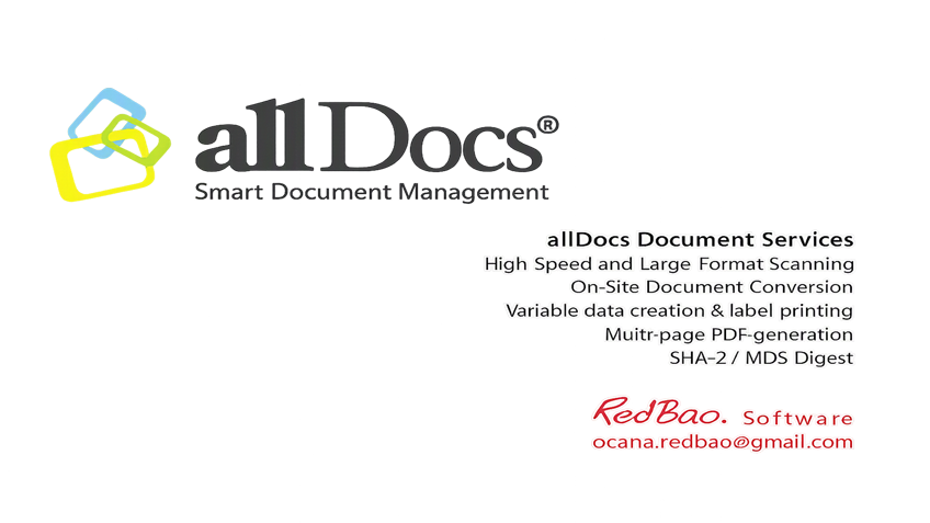 AllDocs Document Management project image